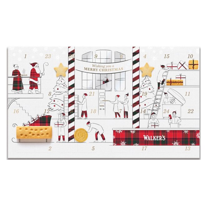 Walkers Festive Shortbread Advent Calendar