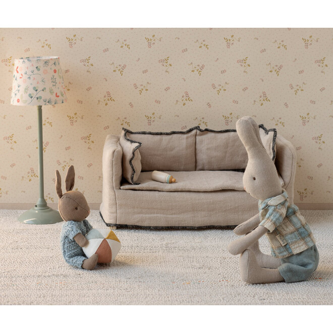 Rabbit Set, Micro - Brown - Blue
