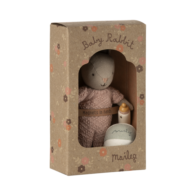 Rabbit Set, Micro - Sand - Rose