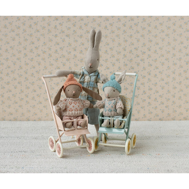 Winter Rabbit, Micro - Sand - Mint
