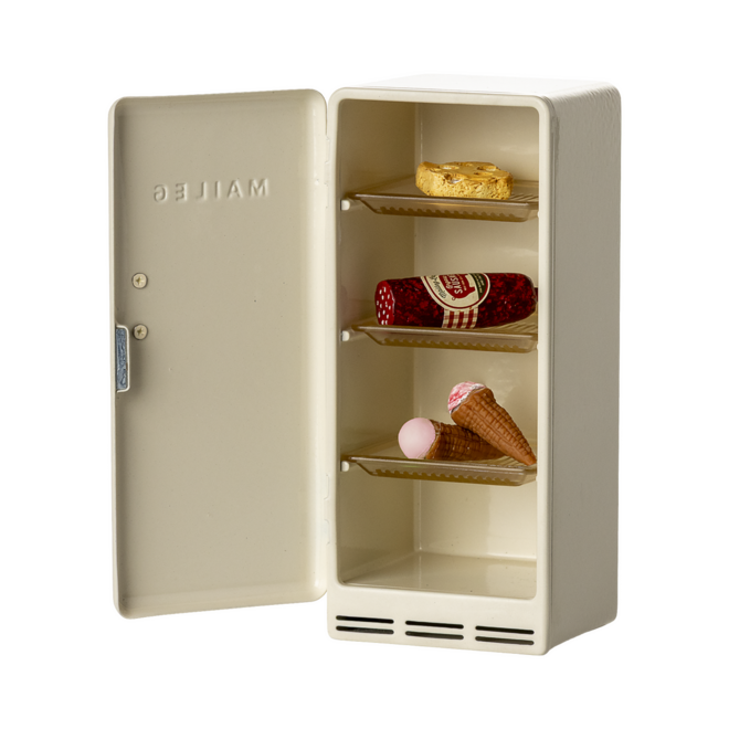 Metal Fridge, Mouse - Off White