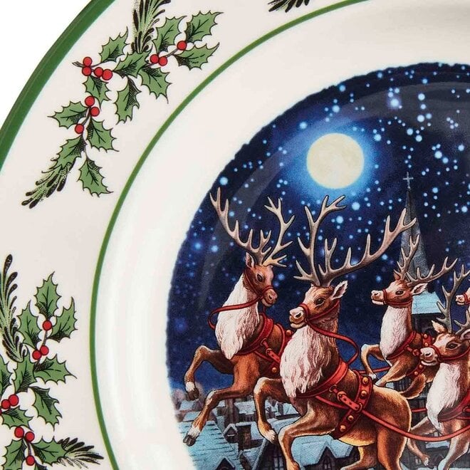 Christmas Tree 2025 Annual Collector Santa Plate