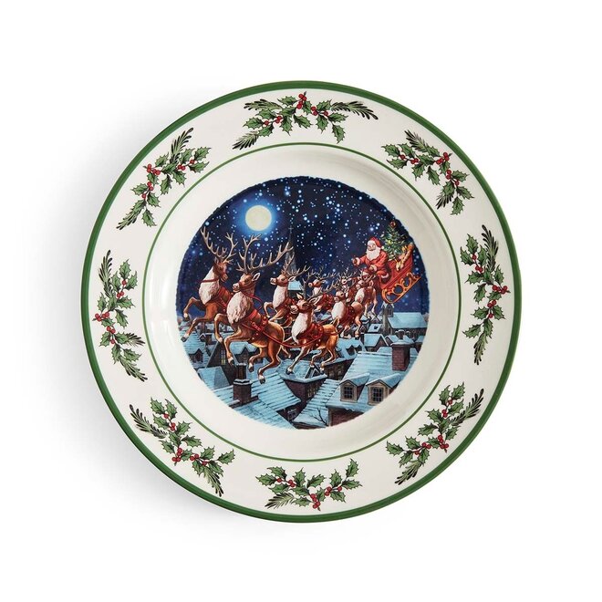 Christmas Tree 2025 Annual Collector Santa Plate