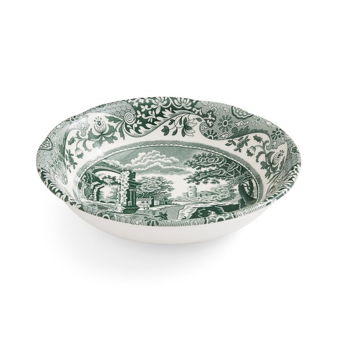 Green Italian Cereal Bowl