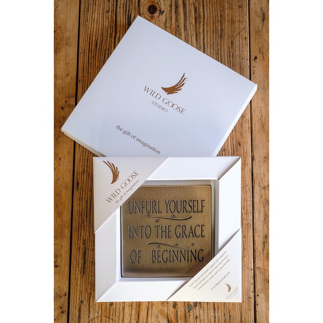 Unfurl Yourself Plaque