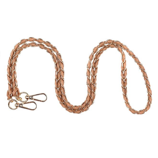 Maple Weave Gold Chain Strap