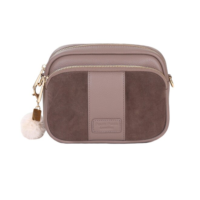 Mocha Suede & Leather Original Bag