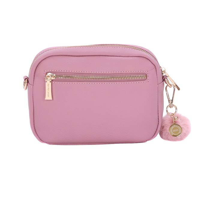 Pink Suede & Leather Original Bag