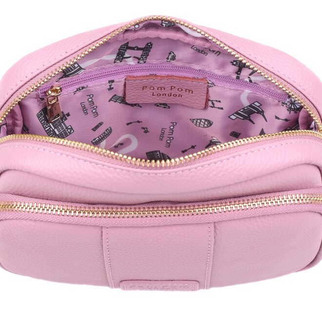 Pink Suede & Leather Original Bag