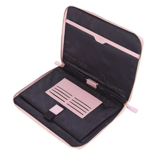 Metallic Pale Pink Laptop Sleeve