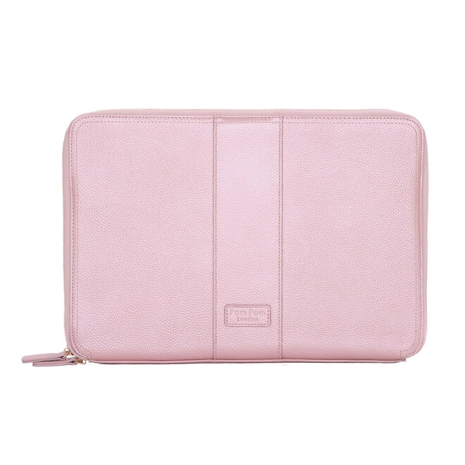 Metallic Pale Pink Laptop Sleeve