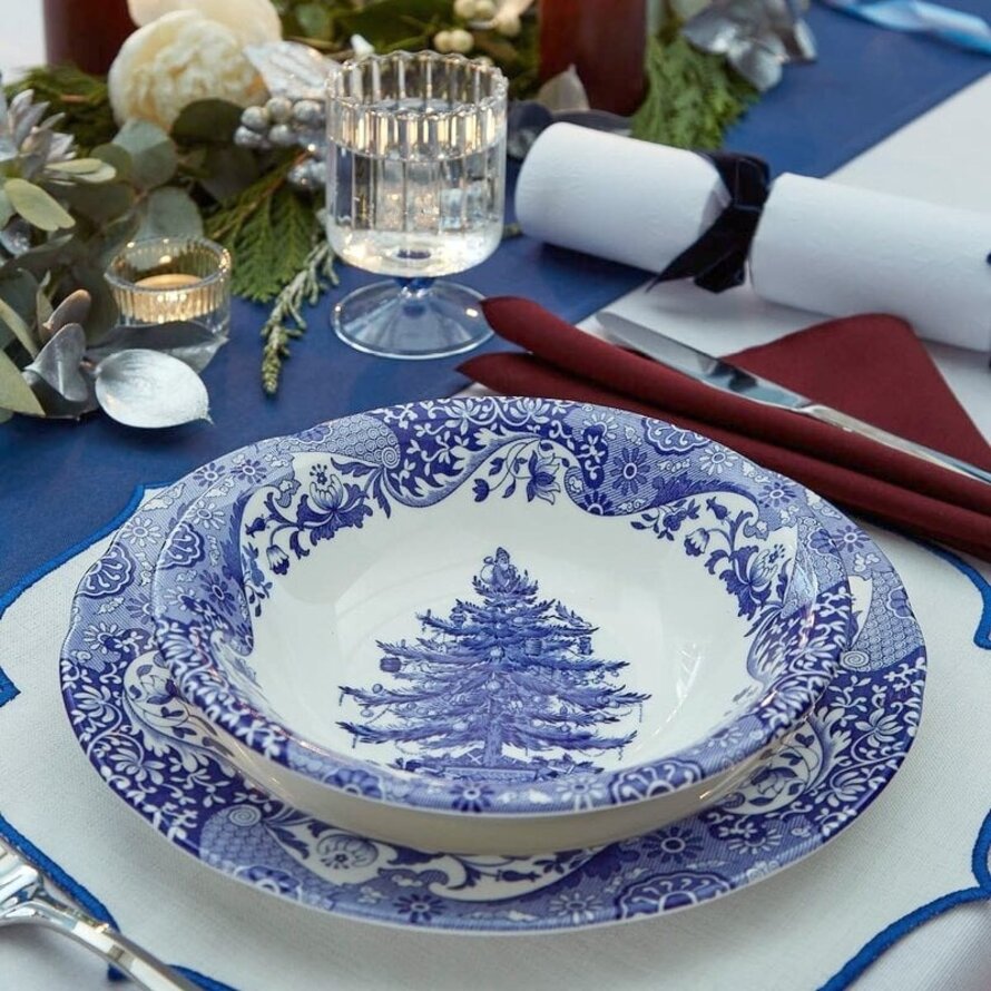 Blue Italian Christmas Tree Collection