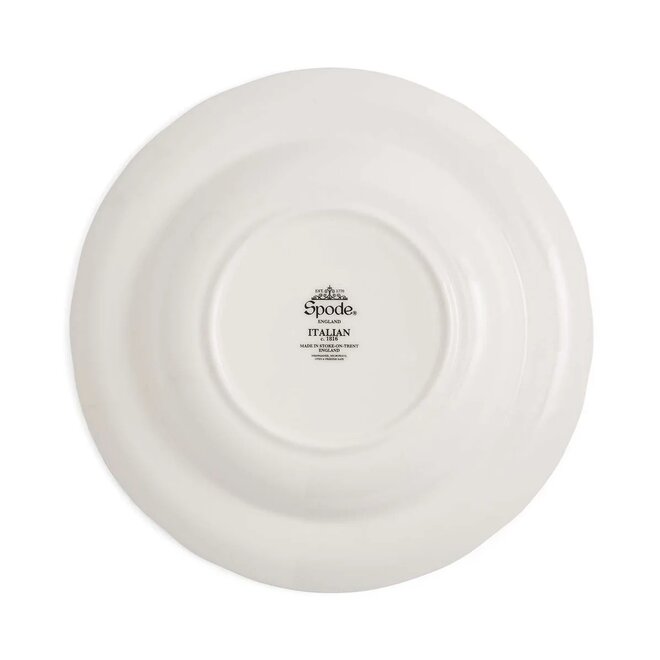 Green Italian Soup Plate