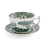 Green Italian Breakfast Cup & Saucer