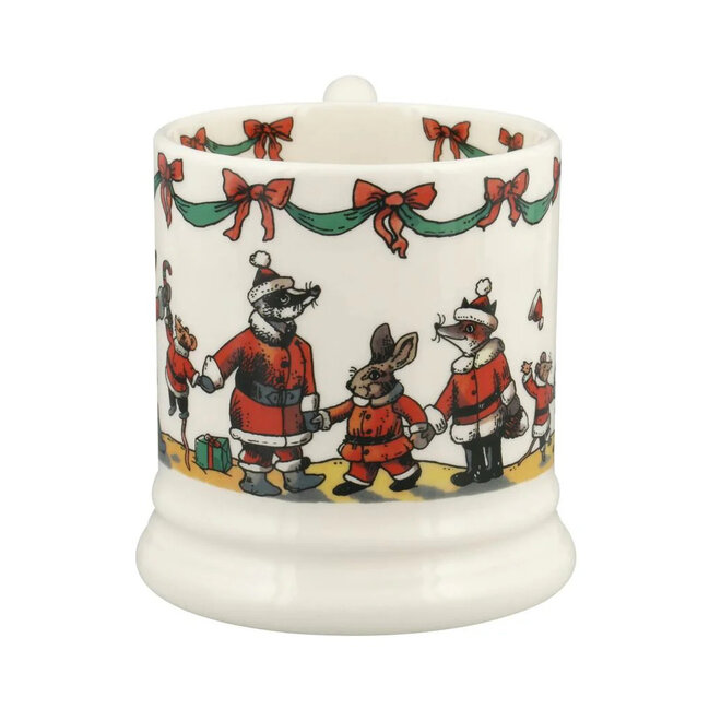 Woodland Santa 1/2 Pint Mug