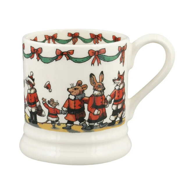 Woodland Santa 1/2 Pint Mug