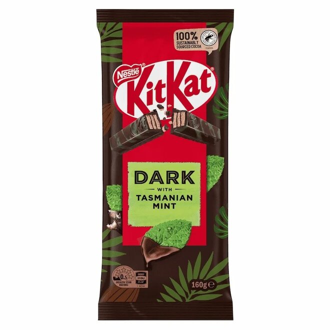KitKat Dark Tasmanian Mint 170g