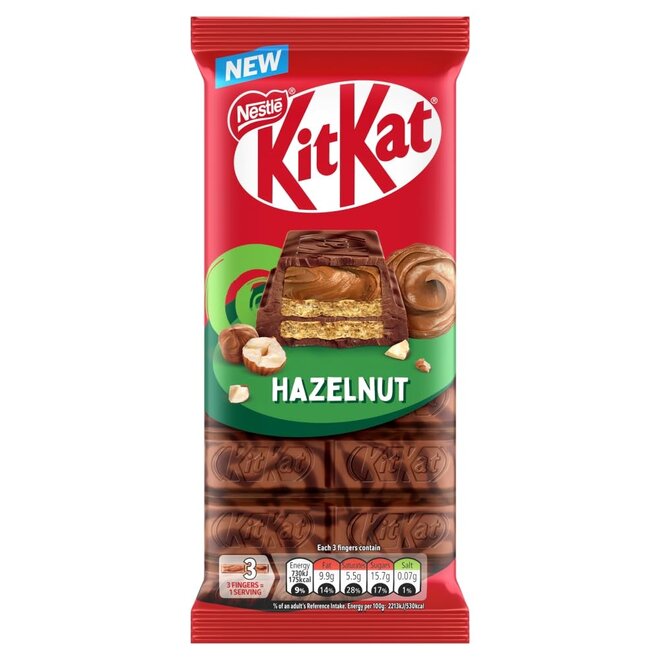 KitKat Hazelnut Sharing Block 99g