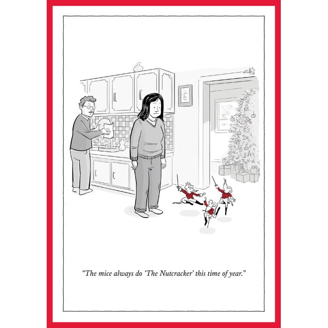 Nutcracker Mice Boxed Christmas Cards