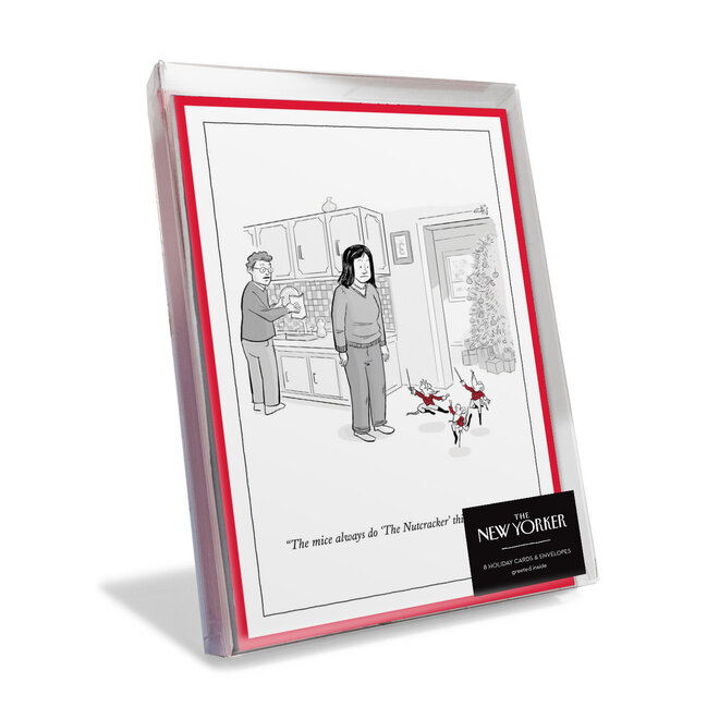 Nutcracker Mice Boxed Christmas Cards