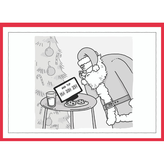 Holiday Add Tip Boxed Christmas Cards