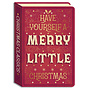 Merry Little Book Christmas Card