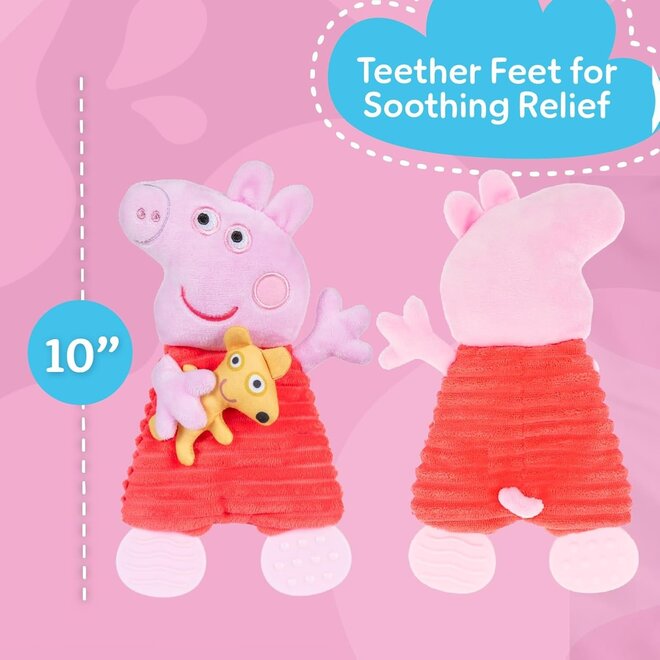 Peppa Pig Teether Feet Blankey