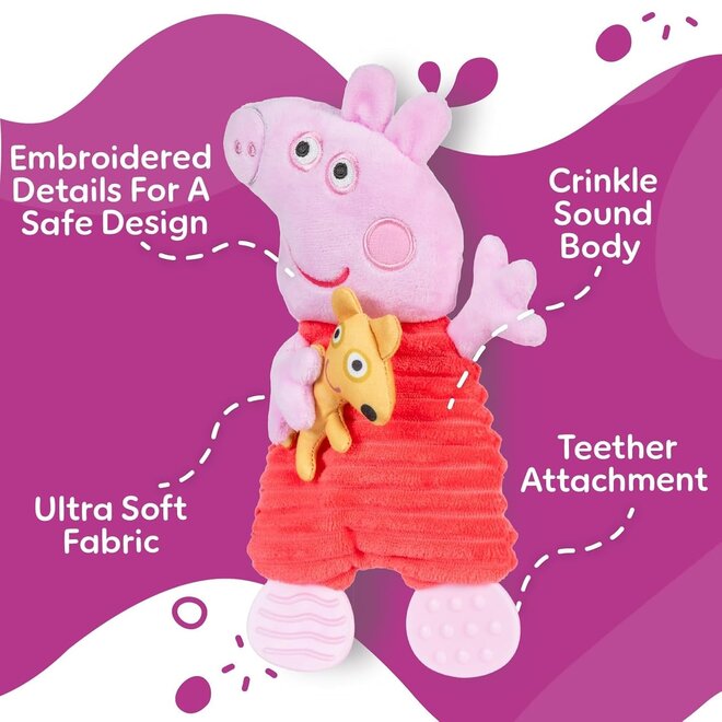 Peppa Pig Teether Feet Blankey