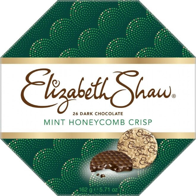 Elizabeth Shaw Dark Chocolate Mint Honeycomb Crisp
