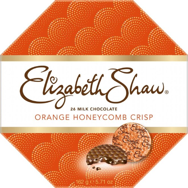 Elizabeth Shaw Orange Spice Crisp Honeycomb Milk Chocolates