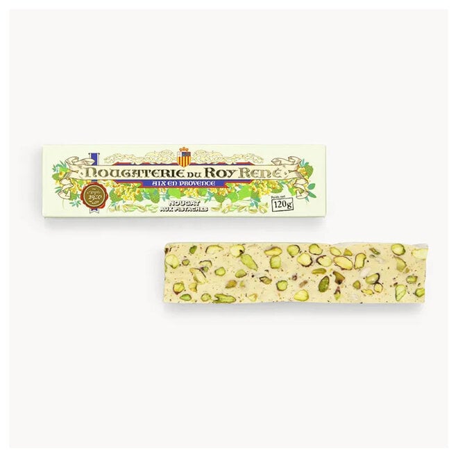 Le Roy Rene Pistachio Nougat Bar