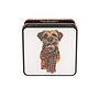 Murray the Border Terrier Clotted Cream Fudge Tin