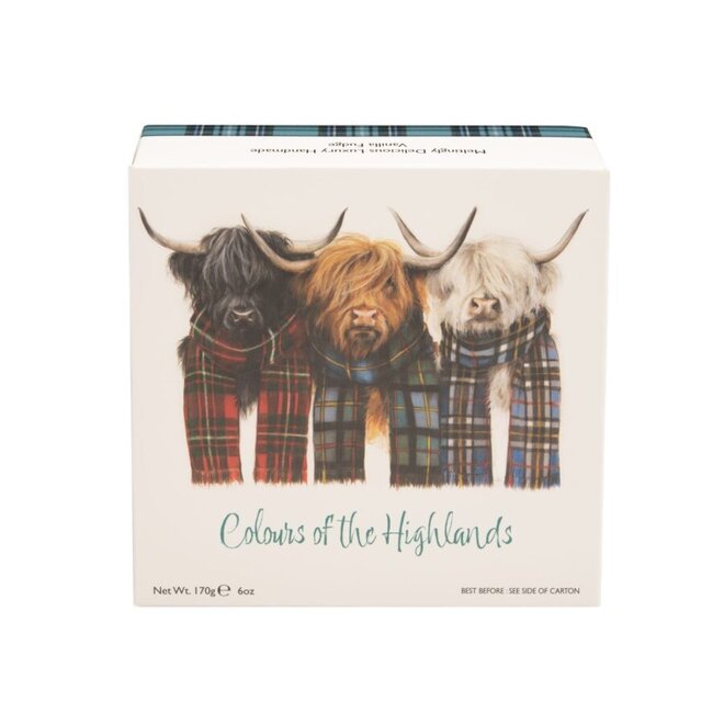 Colors of the Highlands Vanilla Fudge Carton 170g