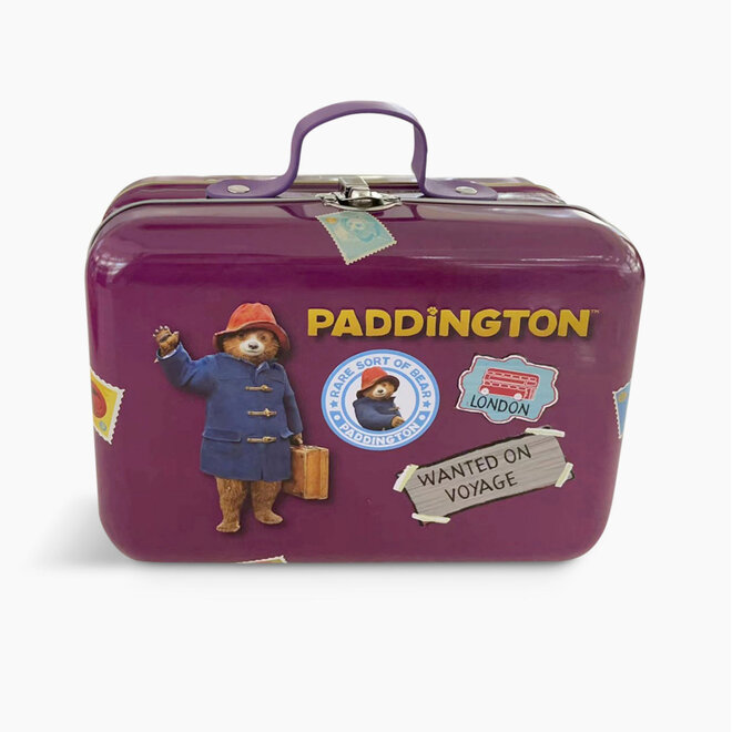 Paddington Suitcase Tin with Orange Marmalade & Chocolate Chunk Cookies 330g
