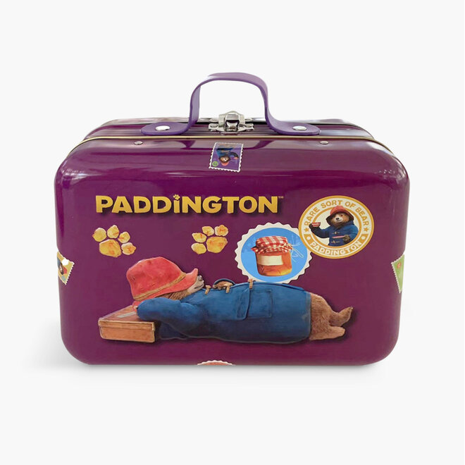 Paddington Suitcase Tin with Orange Marmalade & Chocolate Chunk Cookies 330g