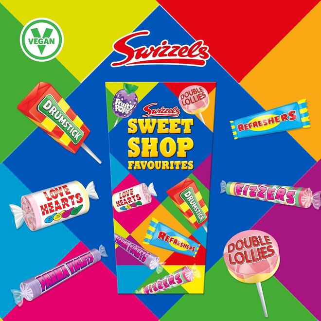 Swizzles Sweet Shop Favorites Carton 324g