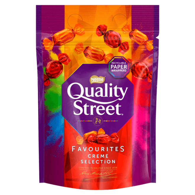 Quality Street Favorites Mixed Creme Pouch 281g