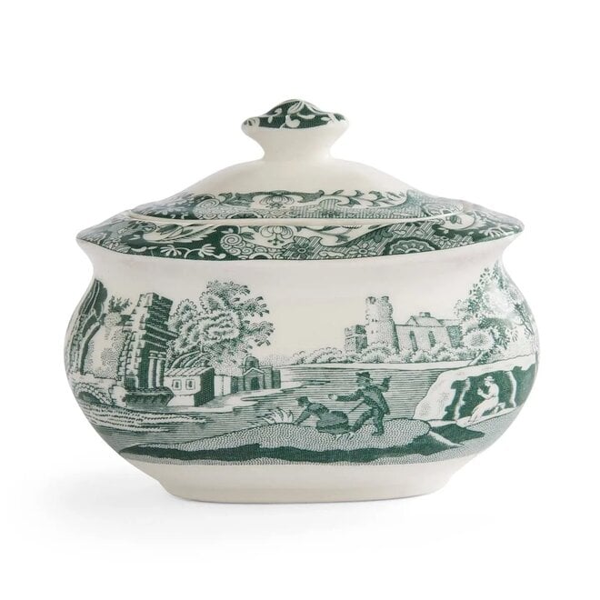Green Italian Sugar Bowl