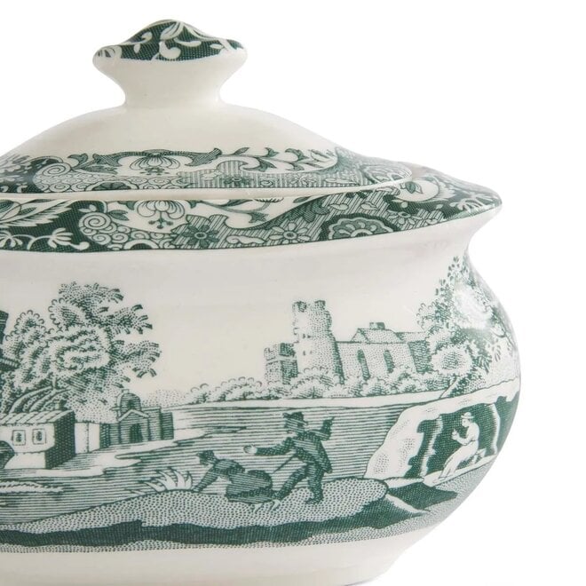 Green Italian Sugar Bowl