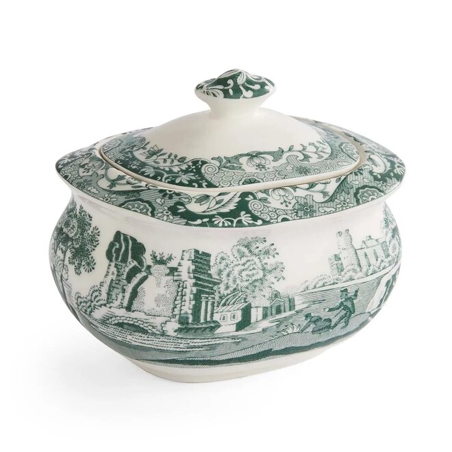 Green Italian Sugar Bowl