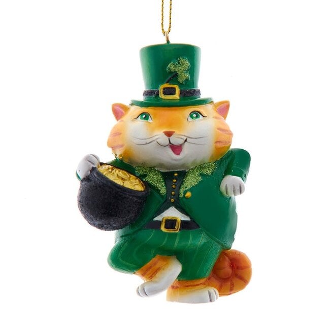 Irish Cat Ornament