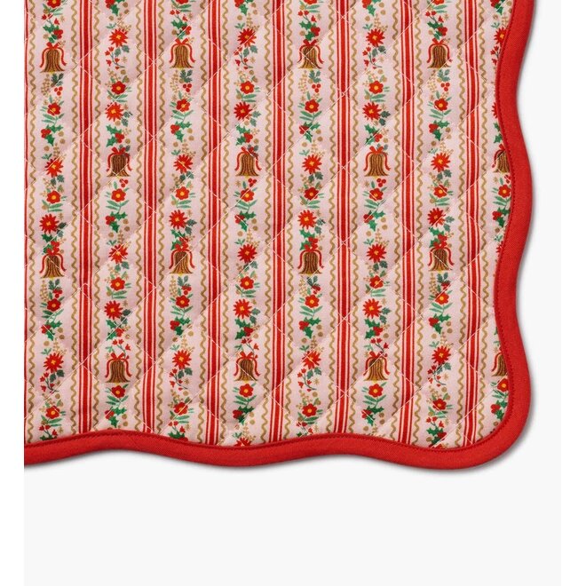 Holly Jolly Quilted Placemats