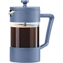 Oggi 5 Cup Borosilicate Glass French Press (Blue)