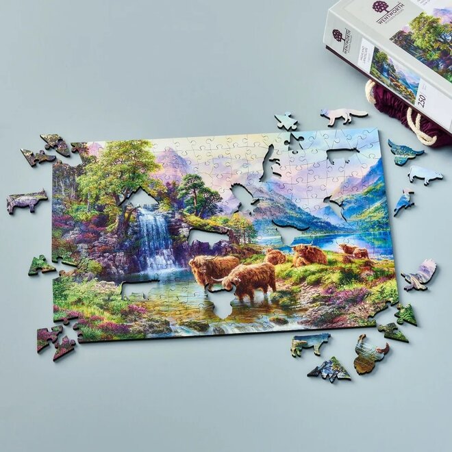 Highland Landscape 500-Piece Puzzle