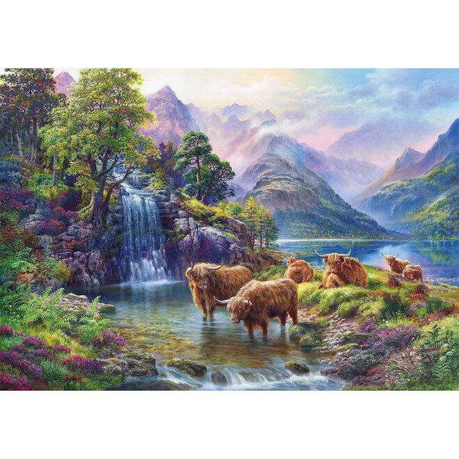 Highland Landscape 500-Piece Puzzle