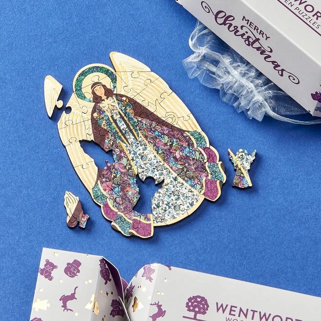 Golden Angel 40-Piece Puzzle in Cracker