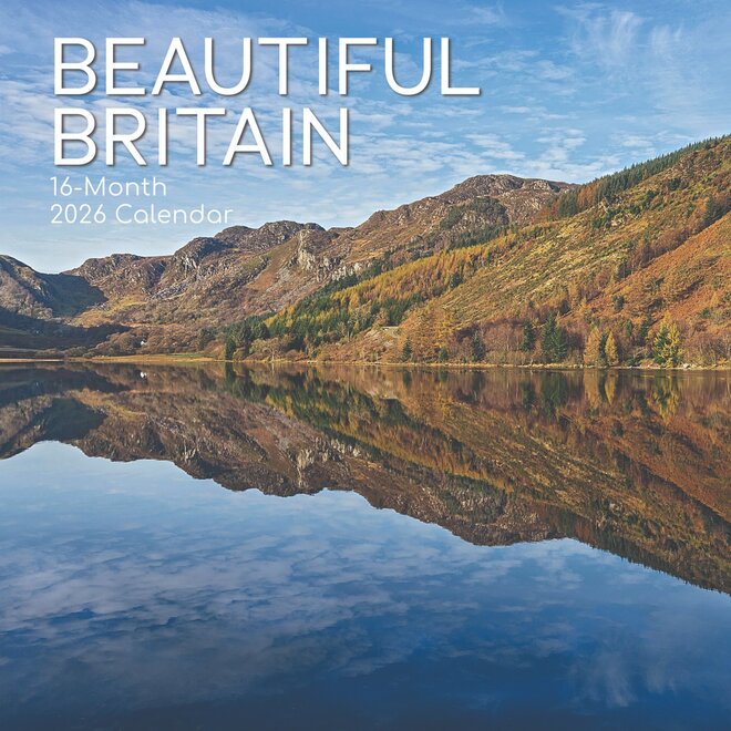 Beautiful Britain 2026 Wall Calendar