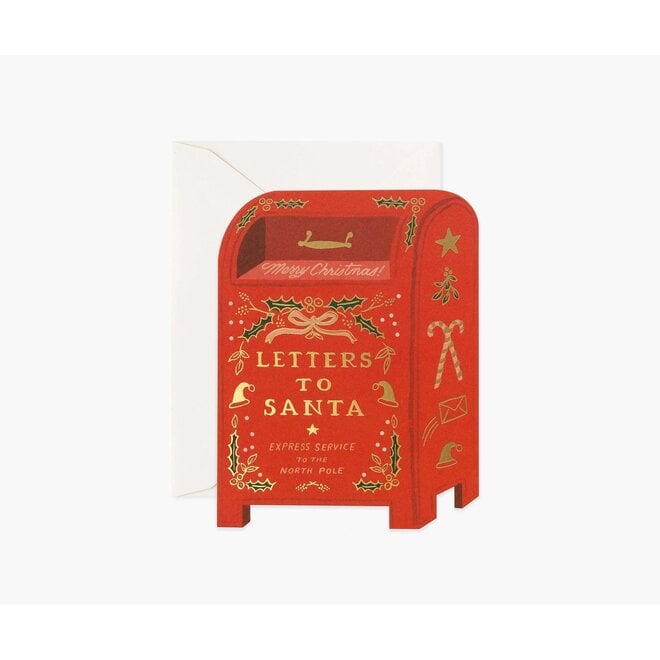 Letters to Santa Christmas Card