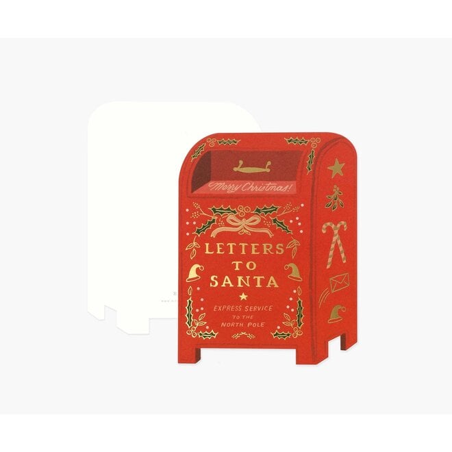 Letters to Santa Christmas Card