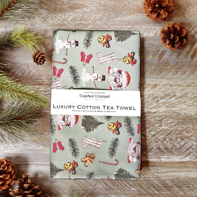 All Things Jolly Tea Towel